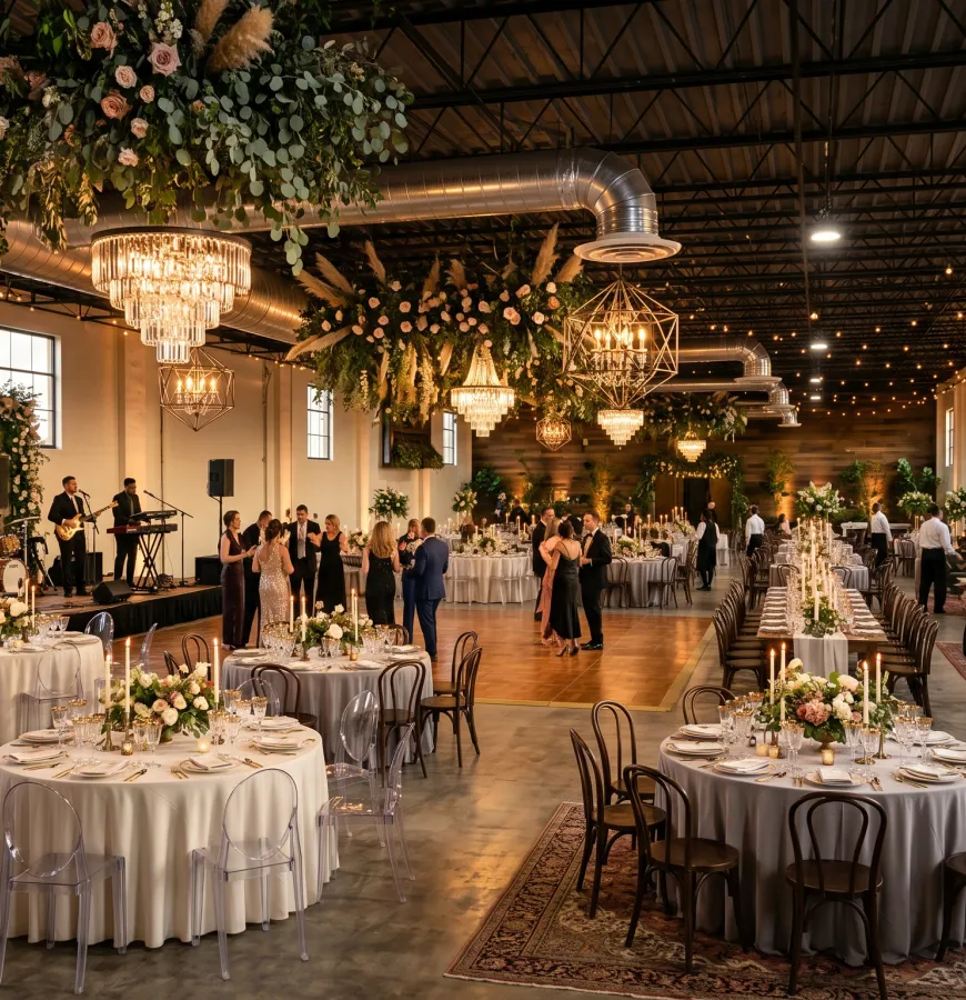 Flexible hospitality space suitable for breweries, cafés and event-driven concepts